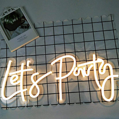 Panneau lumineux LED cocktail design pour décoration murale