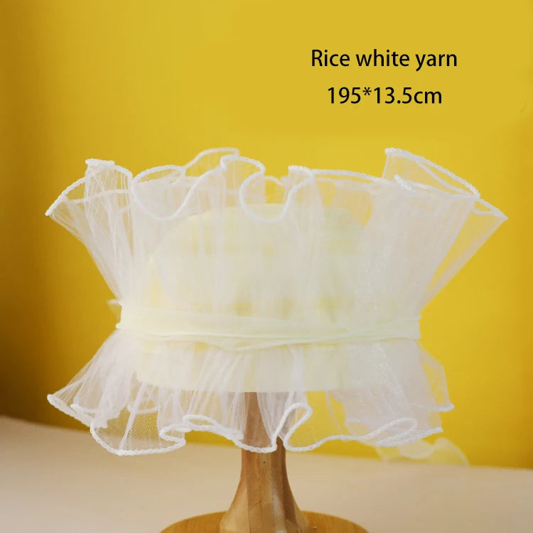 décoration mariage bouquet artificiel fleur tulle rose clair blanc romantique