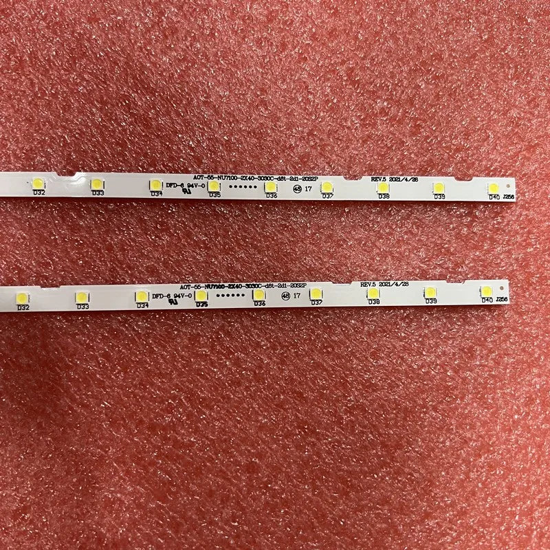bande led rétroéclairage blanc téléviseur samsung 55 pouces ambre lumière décorative intérieur