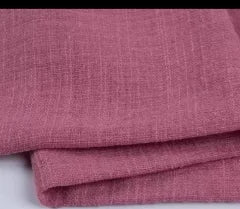 serviettes table coton 100% rose pâle classiques durables 40cm*40cm maison