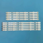 bande lumineuse led blanc mat moderne connecteurs électriques fixations télévision éclairage chambre