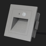 lampe sol led moderne capteur mouvement ip65 résistante l'eau 110 240v