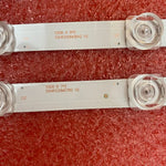 bande lumineuse led blanche moderne adhésive fixe télévision réutilisable aluminium connecteur transparent