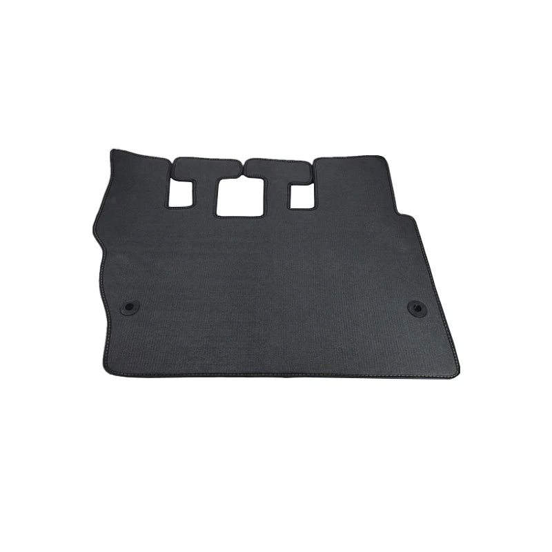 tapis sol noir rouge texturé losange granuleux industriel kobelco vehicule logo