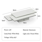 applique murale moderne led blanc noir éclairage quotidien minimaliste fixée mur
