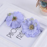 décoration intérieure fleurs artificielles lotus vintage rose vert clair mariage scrapbooking decor