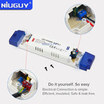 transformateur led 12v 24v 100w 80w 60w 36w 24w 12w bleu blanc moderne