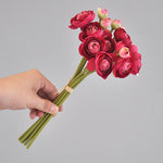 bouquet fleurs artificielles soie rose blanc vert clair moderne élégant décoration intérieur noël mariage