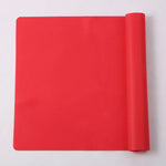 tapis cuisine silicone moderne vert bleu rouge orange marron uni durable respectueux environnement