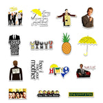 sticker pop art graphiques humoristiques adhésifs multicolores kpop anime enfants adultes traceurs PVC étanches