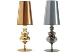 Lampe de chevet Art Déco blanc 47cm
