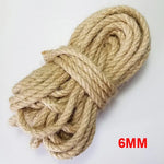 corde chanvre marron texture tissée haute ténacité naturelle rustique décoration artisanat DIY 1mm 2mm