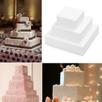 moule gâteau carré blanc pouces pratique sucre fondant décoration fête