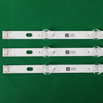 bandes led rétroéclairage blanc tv moderne kit 50 pieces 47 pouces