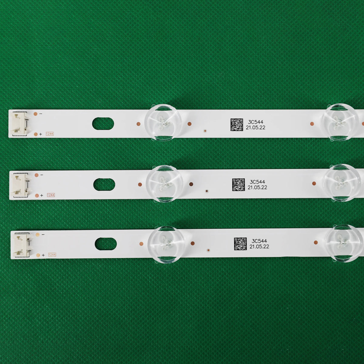 bandes led rétroéclairage blanc tv moderne kit 50 pieces 47 pouces