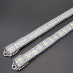 ruban led blanc mat 12v 24v ip65 couverture transparente opaque moderne