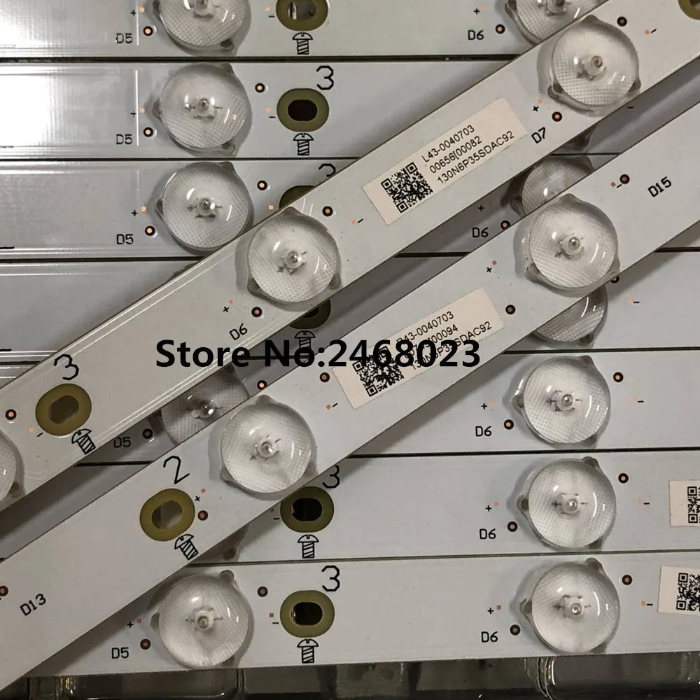 bande led blanche ronde translucent moderne connecteurs codes qr série