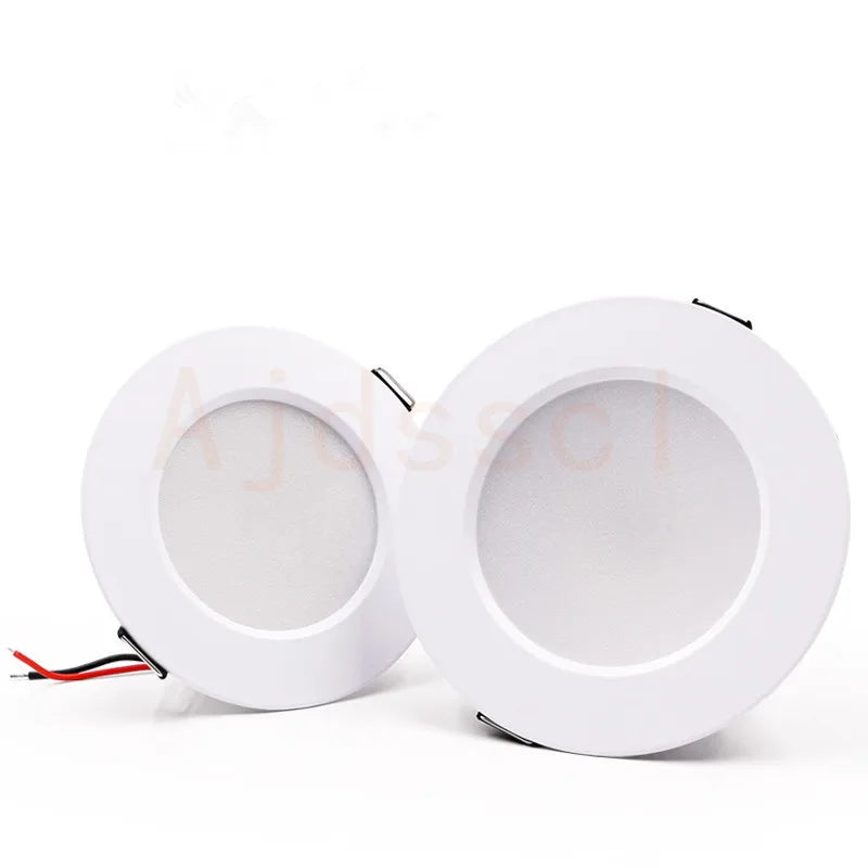 spot led encastré aluminium blanc moderne lumière chaude froide couleurs 7w 9w