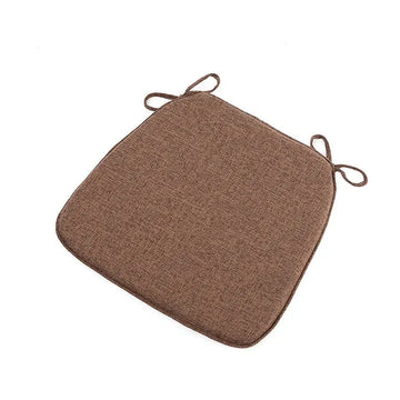 coussin chaise carré lin tissé moderne antidérapant siège salle manger