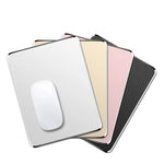 tapis souris unie moderne argent rose pâle noir vert beige adhésif pc portable