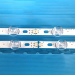 bande lumineuse led blanc moderne connecteurs électriques fixations 8leds 40pouces télévision rétroéclairage