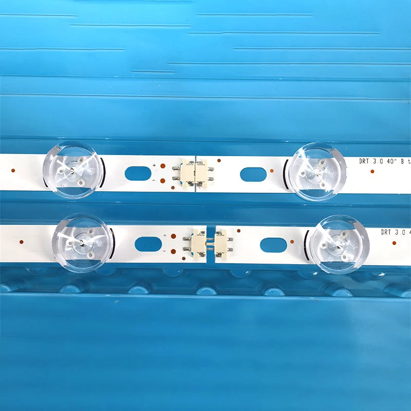 bande lumineuse led blanc moderne connecteurs électriques fixations 8leds 40pouces télévision rétroéclairage