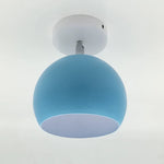lampe suspension vert moderne minimaliste nordique matériau métal interrupteur bouton