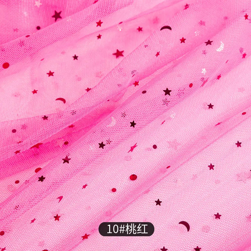 tulle étoiles dorées jupe enfant blanc rose violet élégante diy mariage