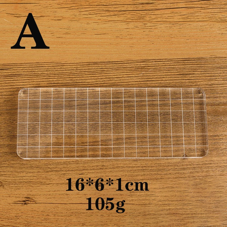 supports découpe transparents grille adhésif moderne bricolage scrapbooking