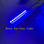 barres lumineuses led blanc modernes connecteurs électriques qr codes numéros séries