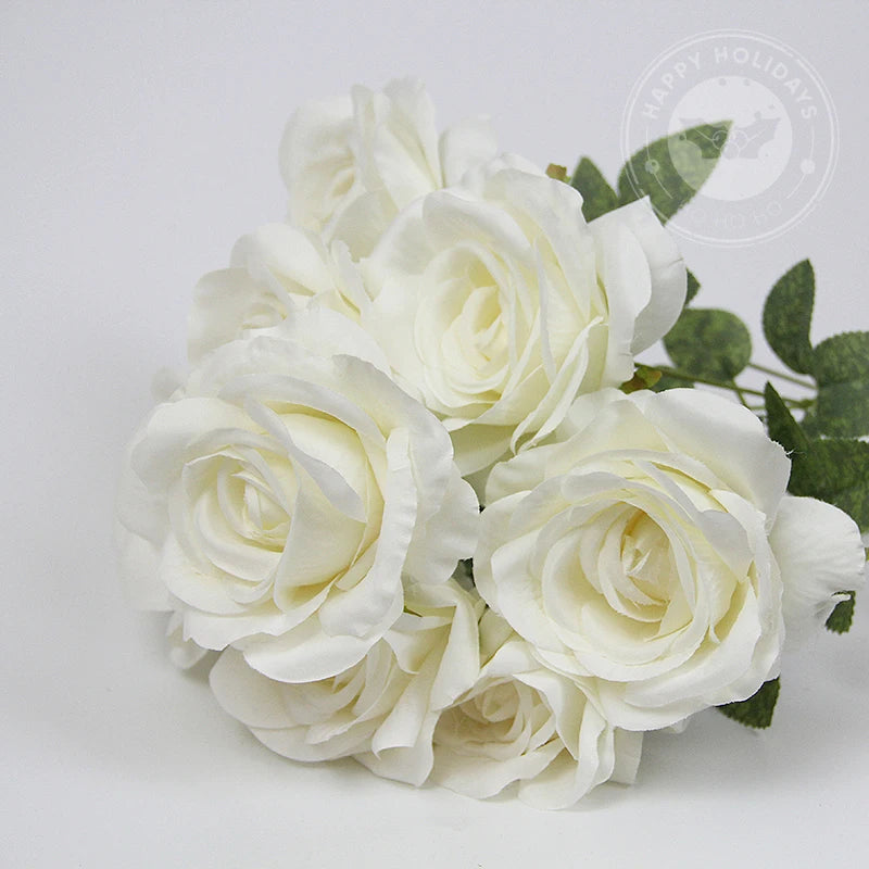 bouquet roses artificielles violettes blanches rose pâle mariage anniversaire décoration intérieure classique