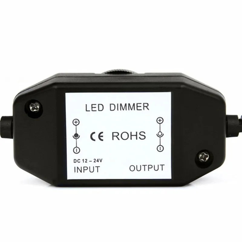 interrupteur led noir blanc ajustement luminosité bande lumineuse 12v 24v ccc cqc moderne