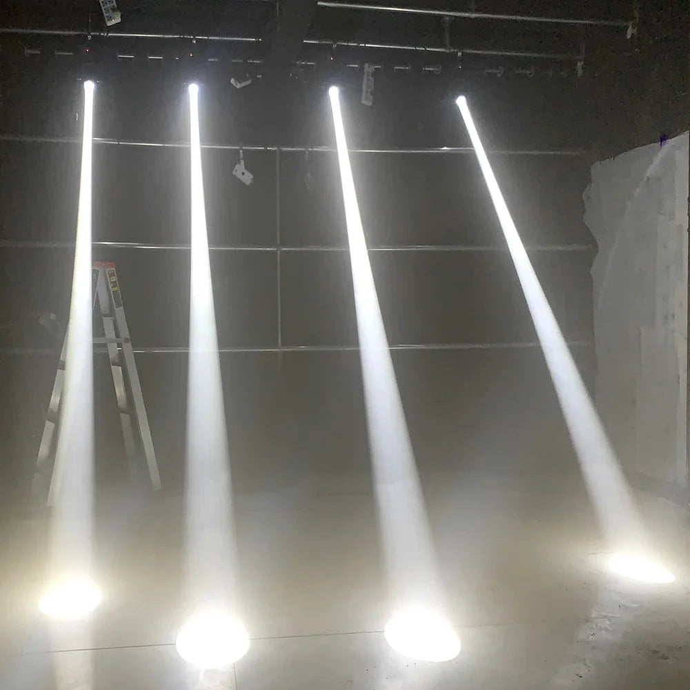 projecteur scène led noir effet stroboscope djs professionnel certifié dmx