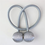 boucle rideau couleur gris beige moderne décorative polyester or bleu argent easy useintérieur decoration