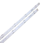 barre éclairage led industrielle blanc points noirs clips 990mm 9led bande