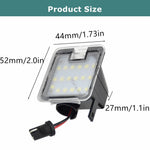 lampe led gris moderne ford focus kuga escape clips câbles 2400 lumens 12v