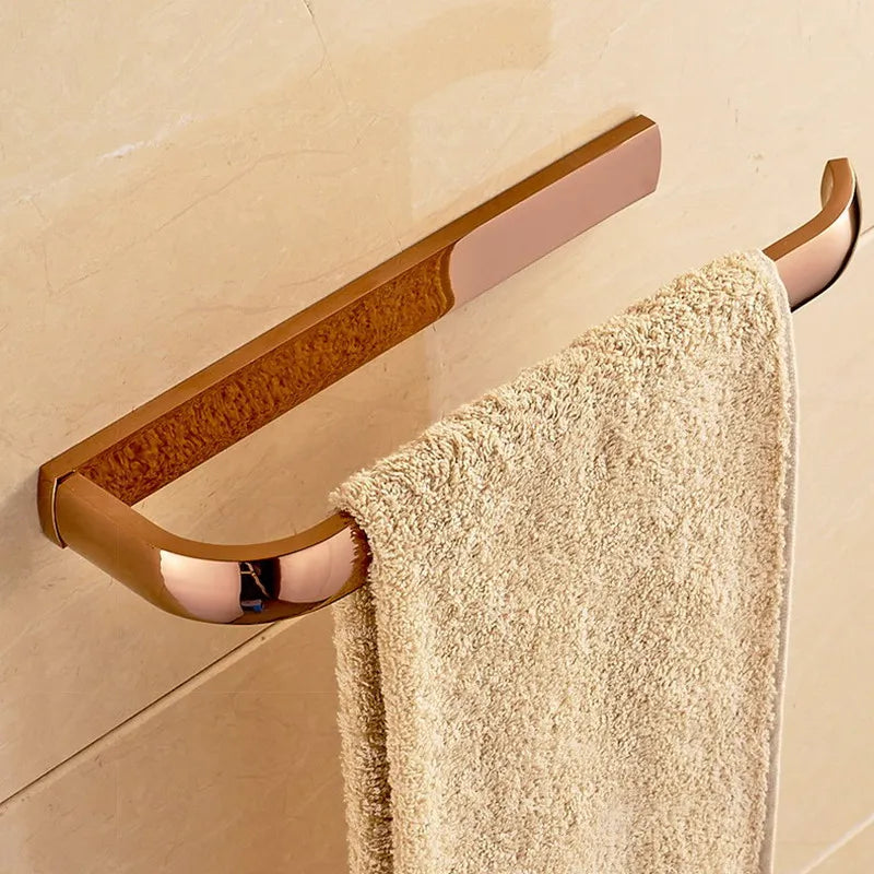 porte serviettes or rose moderne porte savon porte rouleau papier toilette porte gobelet brillant