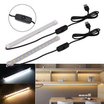 ruban led blanc moderne 35cm 1m cable usb interrupteur
