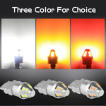 ampoule led 12v blanc rouge moderne 7w 1300 lumens t20 t25 7443 7440 3157