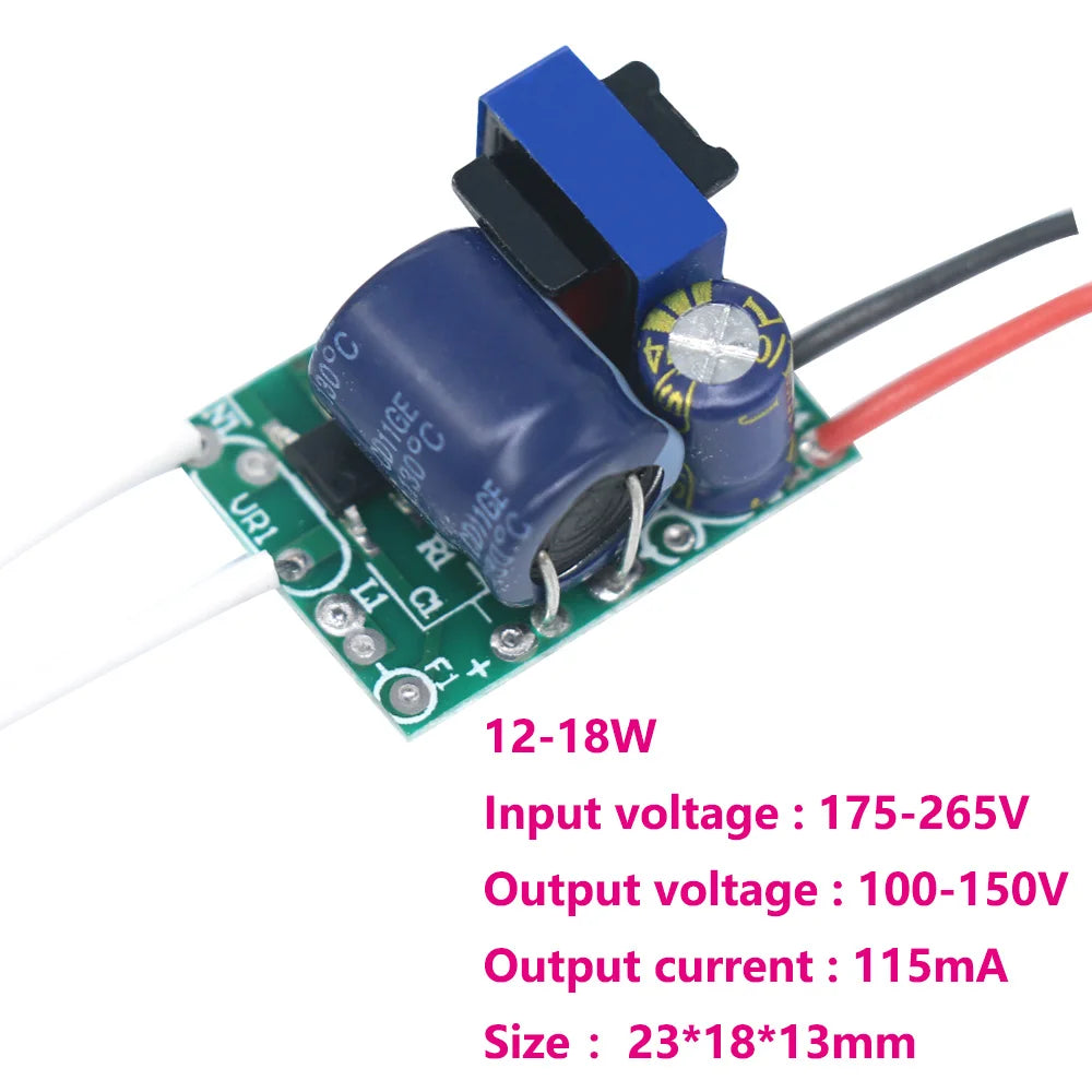 transformateur led non isolé 7w 9w 12w 12 18w 18 24w 24 32w tension