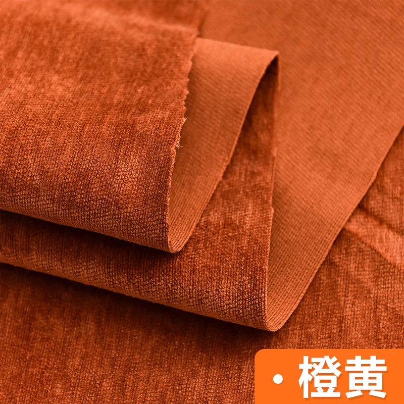 tissu chenille résistant couleurs solides large choix bricolage maison sofa tablecloth thickness epais