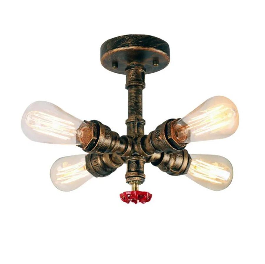 lampe murale industrielle métal vieilli bronze éclairage quotidien chambre salon cuisine étudié entree sdb