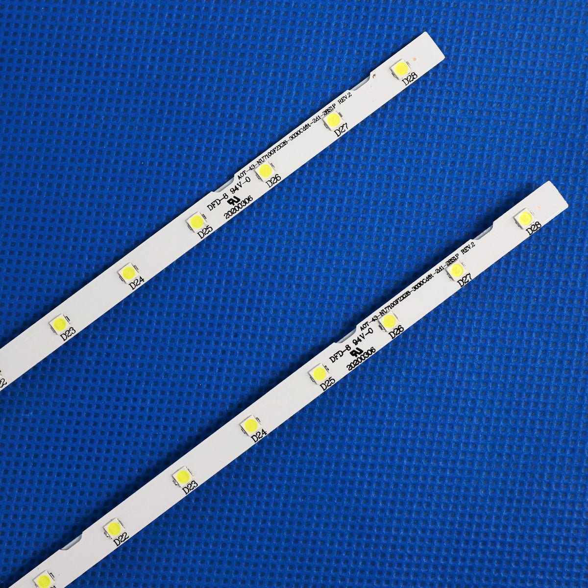 ruban led blanc 43 pouces 28 ampoules led nouvelle certification moderne