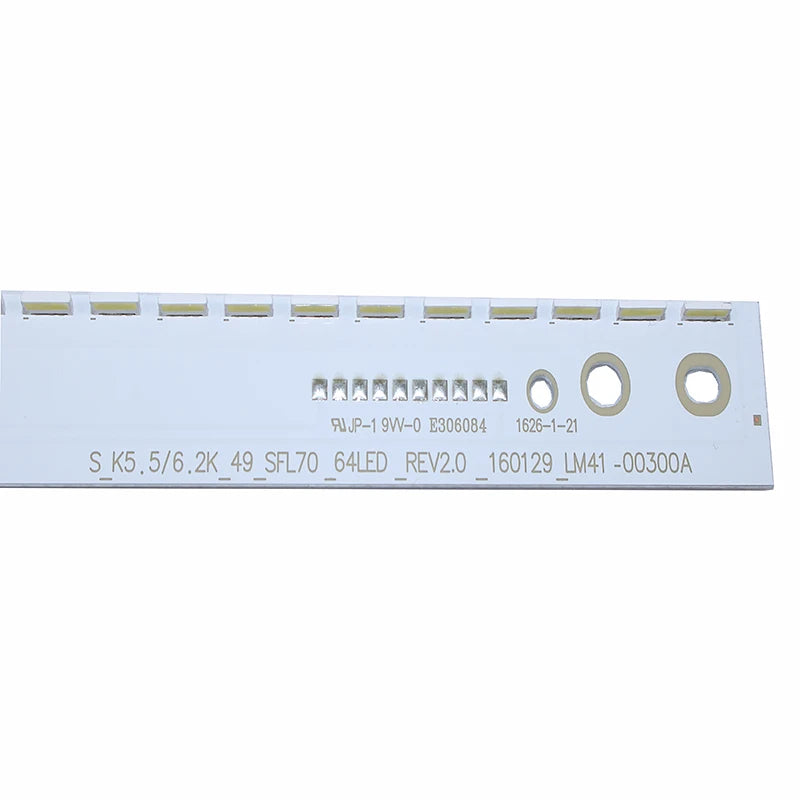 ruban led 64 leds blanc moderne certification 49 pouces connecteur grille