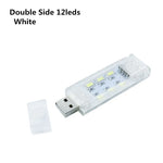 lampe led rechargeable 10 leds blanc moderne flexo usb portable camping