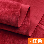 tissu chenille résistant couleurs solides large choix bricolage maison sofa tablecloth thickness epais