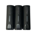 distributeur savon liquide blanc noir moderne minimaliste rétro simple 350ml ABS adhésif salle bains