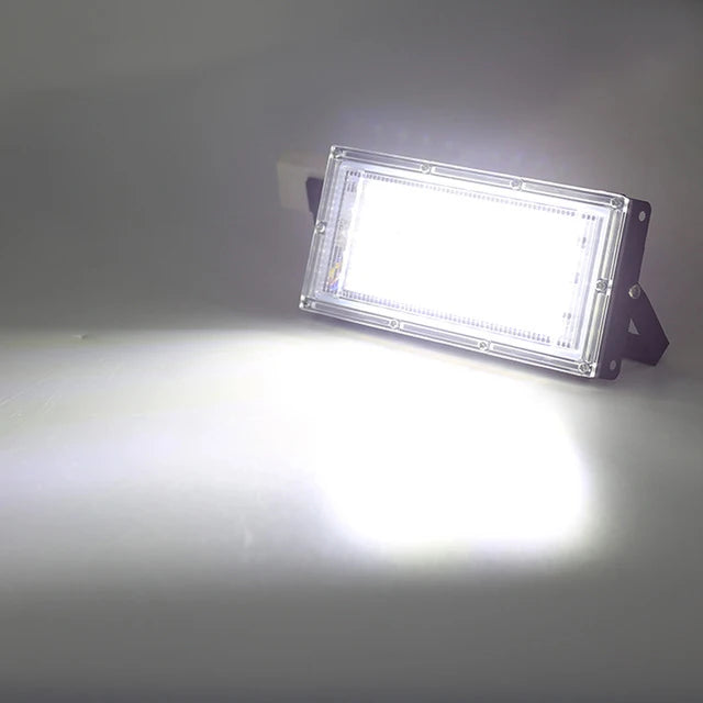 lampe led croissance plante 50w noir blanc rose grille alu moderne clips fixations