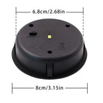 lampe solaire noir moderne panneau solaire led ip65 contemporaine rechargeableextérieur vacances