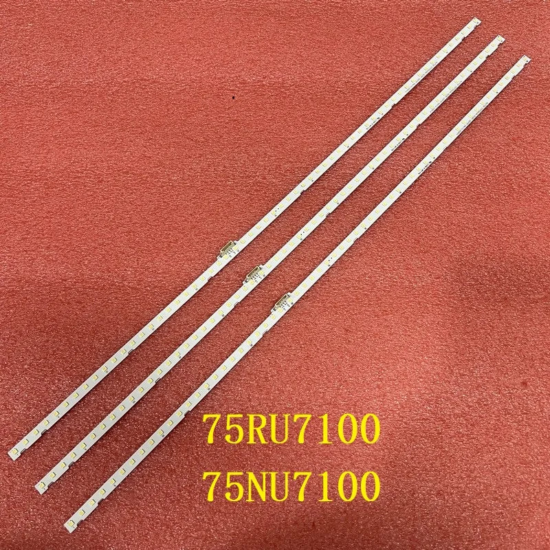 bande led blanche points lumineux espacés régulières moderne clips fixation